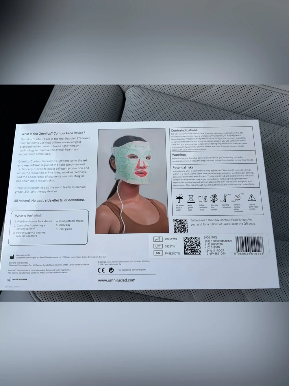 Omnilux Contour LED Mask
